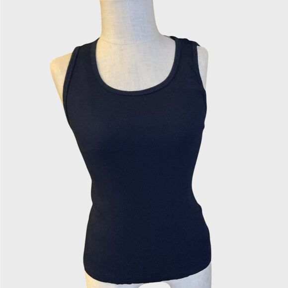 St George Women’s Navy Blue Tank Top Medium NWT - Picture 1 of 6